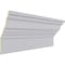 Ekena Millwork Crown Fascia Moulding, Polyurethane, 96 in L, 12-1/8 in H, Factory Primed MLD12X07X14FA - alternate 8
